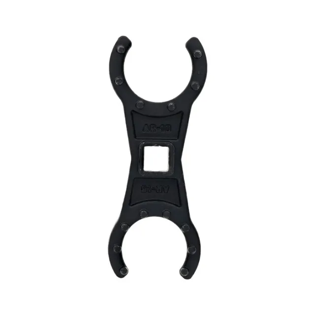 Wheeler 1199464 Mil-Spec Barrel Nut Crowfoot Wrench Black Steel - View 2