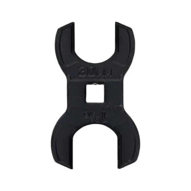 Wheeler 1199467 Barrel Nut Crowfoot Wrench Black Steel 30mm/1-5/16" - View 2
