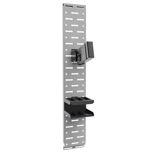 Lockdown 1207445 Securewall AR-15 Storage Kit Black/Silver 16 Gauge Steel - View 2