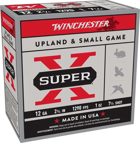 Winchester Super X 12GA 2 3/4" 1290FPS 1OZ #7.5 Shotshell - View 2