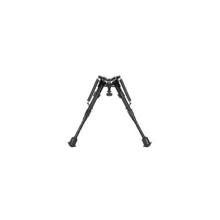 Caldwell XLA Adjustable 6-9" Non-Pivot Bipod, Lightweight Aluminum, Black, Sling Swivel Stud Mount - View 2