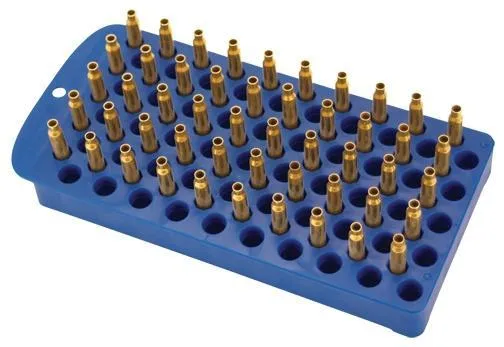 Frankford Arsenal Universal Reloading Tray 50-Round Blue Multi-Caliber - View 2
