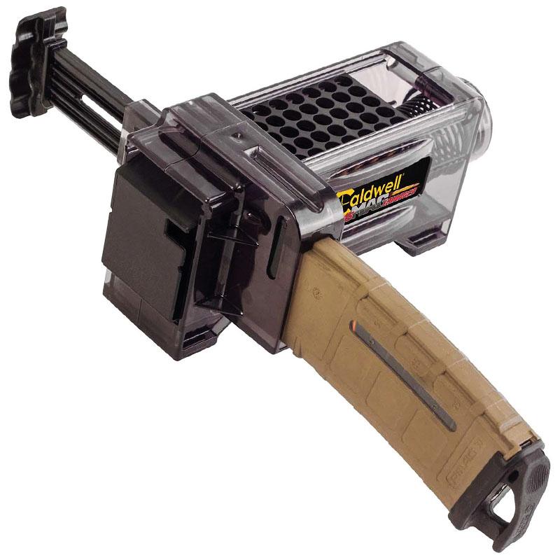 Caldwell AR-15 Polycarbonate Mag Charger, 50-Round Capacity, Auto-Advance Loading, .223, 5.56, .204 Ammo Support - View 2
