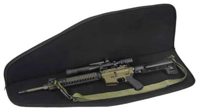 US Peacekeeper P20045 45" Water-Resistant Range Bag with Sling Strap, Black - View 2