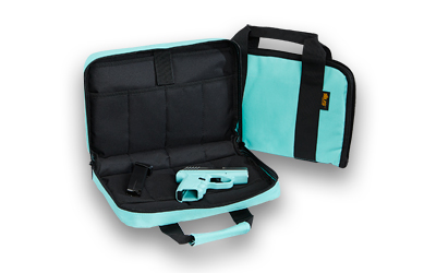US Peacekeeper P21122 Attache Gun Case, Water-Resistant, Blue - View 2