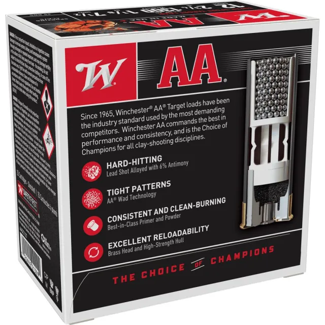 Winchester AA Super Sport AASC127 12 Gauge 2.75 in 1 1/8 oz 1300 fps 7.5 Sh - View 2