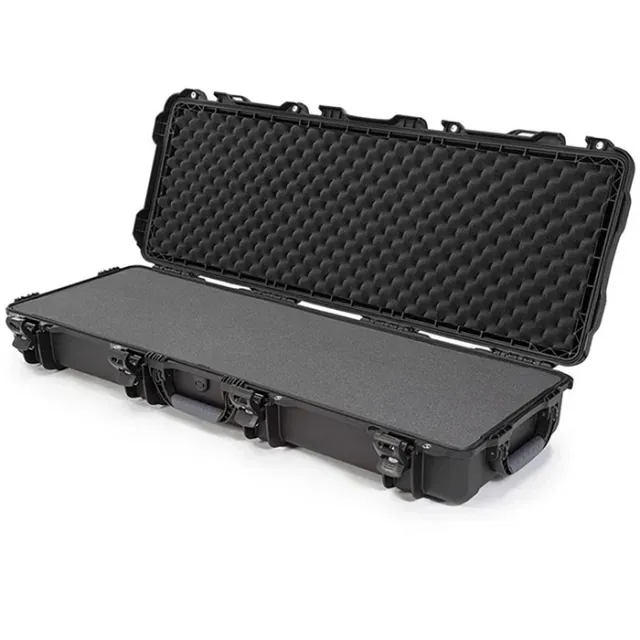 Nanuk 9901001 47" Black Polymer Tactical Rifle Case with Foam & Wheels - View 3