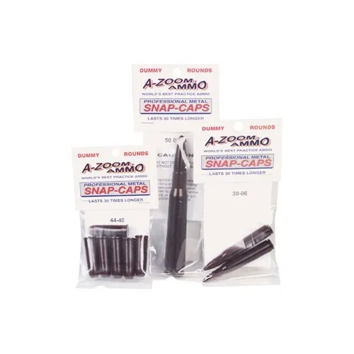 A-Zoom Snap Caps 25-06 Remington Aluminum Red Pack Model: 12256 - View 2