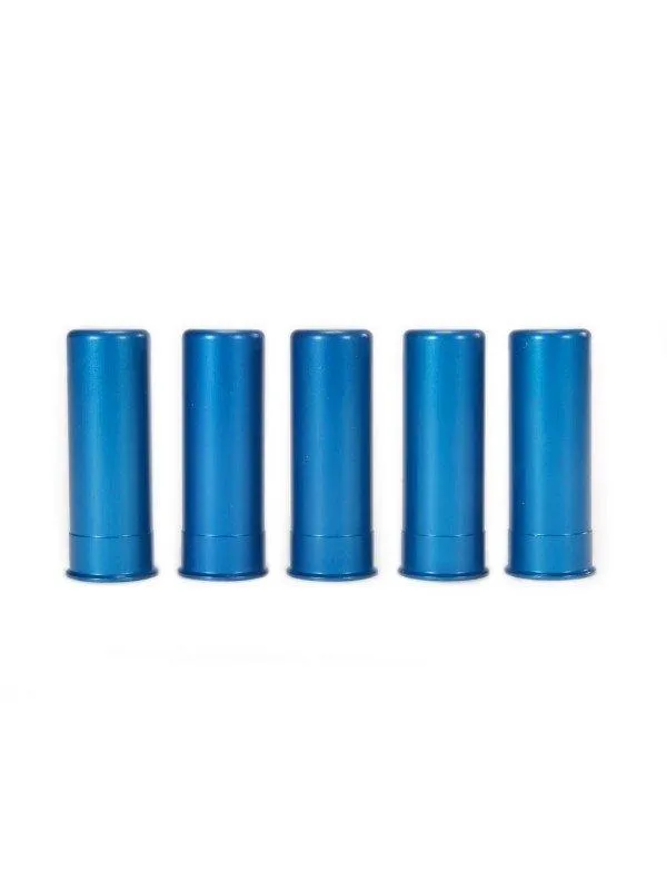 A-Zoom 12311 Aluminum Snap Cap Pack, 12 Gauge Shotgun Training Tool, 5 Count, Blue - View 2