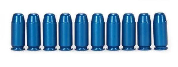 A-Zoom Pistol Metal Snap Caps .40 Smith & Wesson Blue Package of 10 - View 2