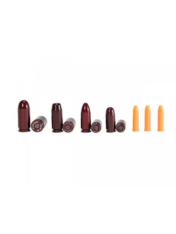 A-Zoom 16190 NRA Instructor Aluminum Snap Cap Variety Pack - 22LR, 308 Win, 9MM, 40 S&W, 45 ACP - View 2
