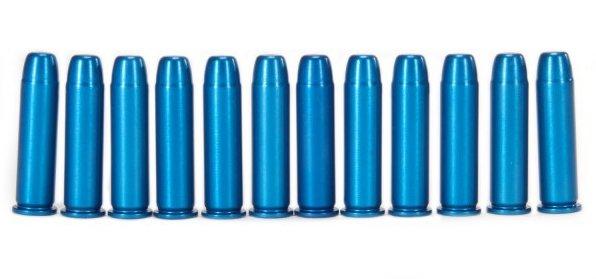 A-Zoom Snap Caps .357 Magnum Aluminum Blue 12 Pack 16319 - View 2