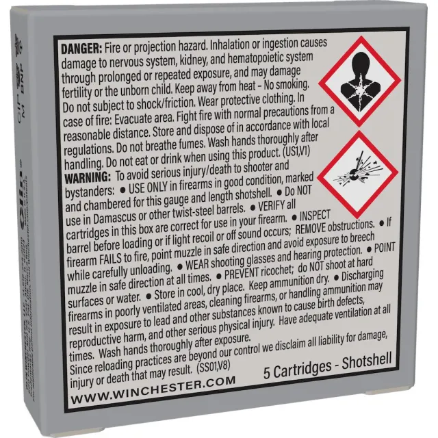 Winchester XB41000 Super X 410 Gauge 2.5 in 3 Pellets 000 Buck Shot - View 2