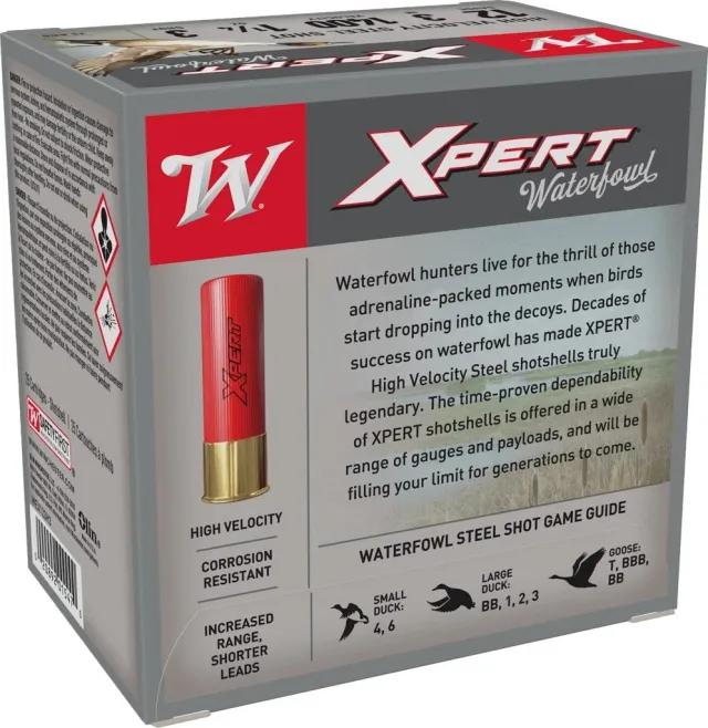 Winchester Ammo Super X Xpert High Velocity 12 Gauge 3" 1 1/4 oz 1400 fps 3 Shot 25 Bx/10 Cs - View 2