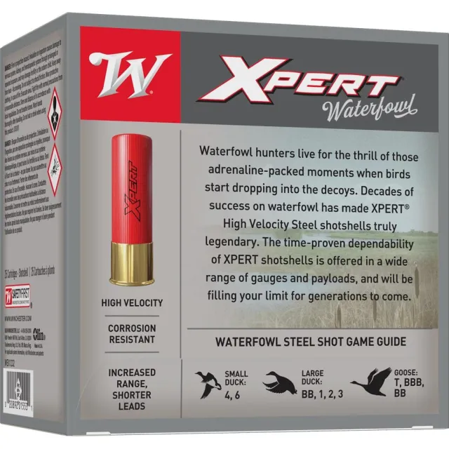 Winchester Ammo Super X Xpert High Velocity 12 Gauge 3" 1 1/8 oz 1550 fps 2 Shot 25 Bx/10 Cs - View 2