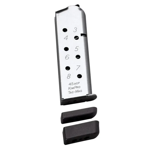 Kimber 1100721A 1911 KimPro Tac-Mag 8rd .45 ACP Full Size Magazine - View 2