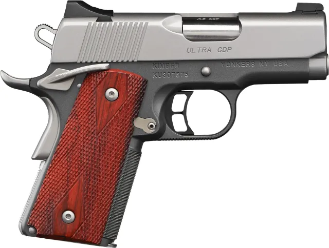 Kimber 3000245 Ultra CDP .45ACP Pistol, Tritium Sights, 7rd, Two-Tone - View 2