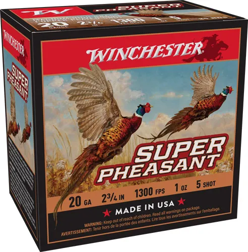 Winchester X20PH5 Super Pheasant 20 Gauge 2.75 in 5 Shot 25 Rounds - View 2