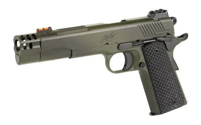 Kimber 3000466 Rampart 45ACP 5" 8rd OD Green Cerakote, HIVIZ Sights - View 4