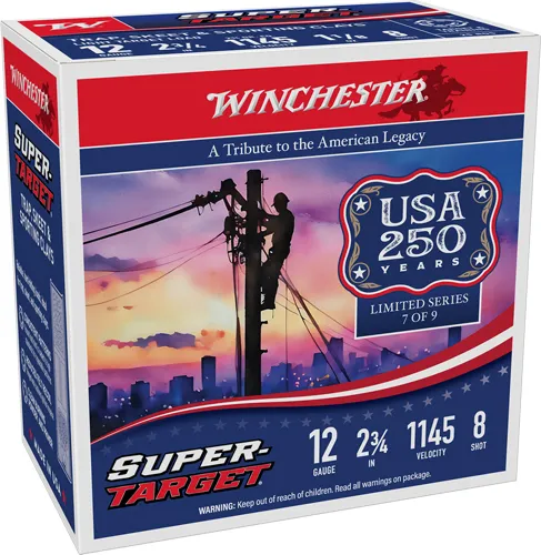 Winchester 12 Ga 2.75 In #8 Lead 1.125 oz 1145 fps TRGT128 - View 2