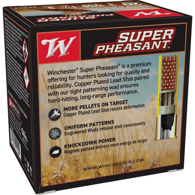 Winchester Ammo X203PH5 Super Pheasant Magnum High Brass 20Gauge 3" 1... - View 2