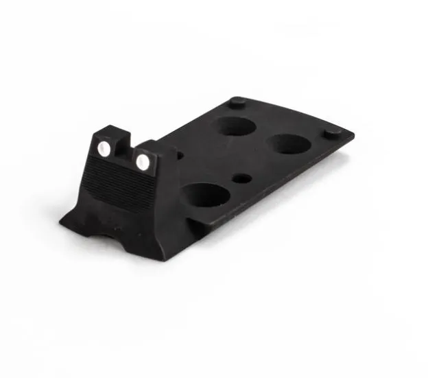 Kimber 1911 Optic Plate with Rear Sight - Trijicon RMR Compatible, Matte Black - View 2