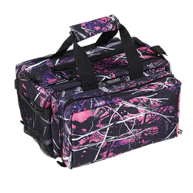 Bulldog BD910MDG Muddy Girl Range Bag 13in Nylon Pink Camo Water-Resistant - View 2