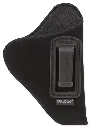 Bulldog DIP224 Deluxe IWB Holster Black Suede 2"-2.5" Revolver Right Hand - View 2