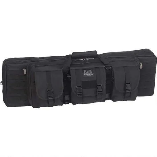 Bulldog 43" Double Tactical Case 3 Large Access Pockets Black BDT6043B - View 2