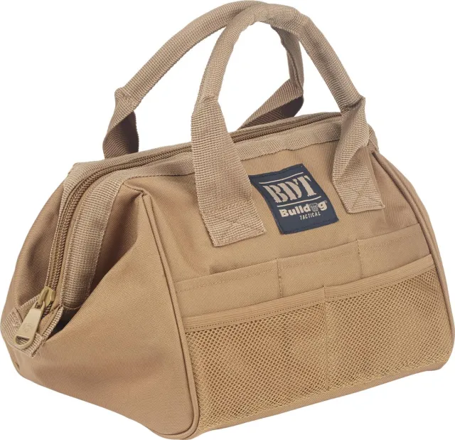 Bulldog BDT405T Ammo Bag Tan 10 External Pockets Reinforced Steel Frame - View 2