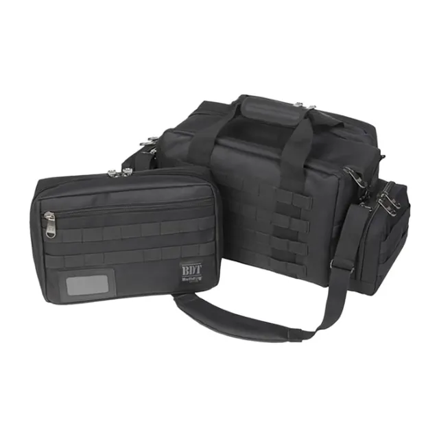 Bulldog BDT930B Tactical Black XL Range Bag 9"x22"x18" MOLLE Pouches - View 2