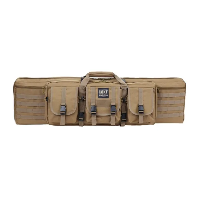 Bulldog BDT35-36T Deluxe 36" Tan Tactical Rifle Bag with Backpack Straps - View 2