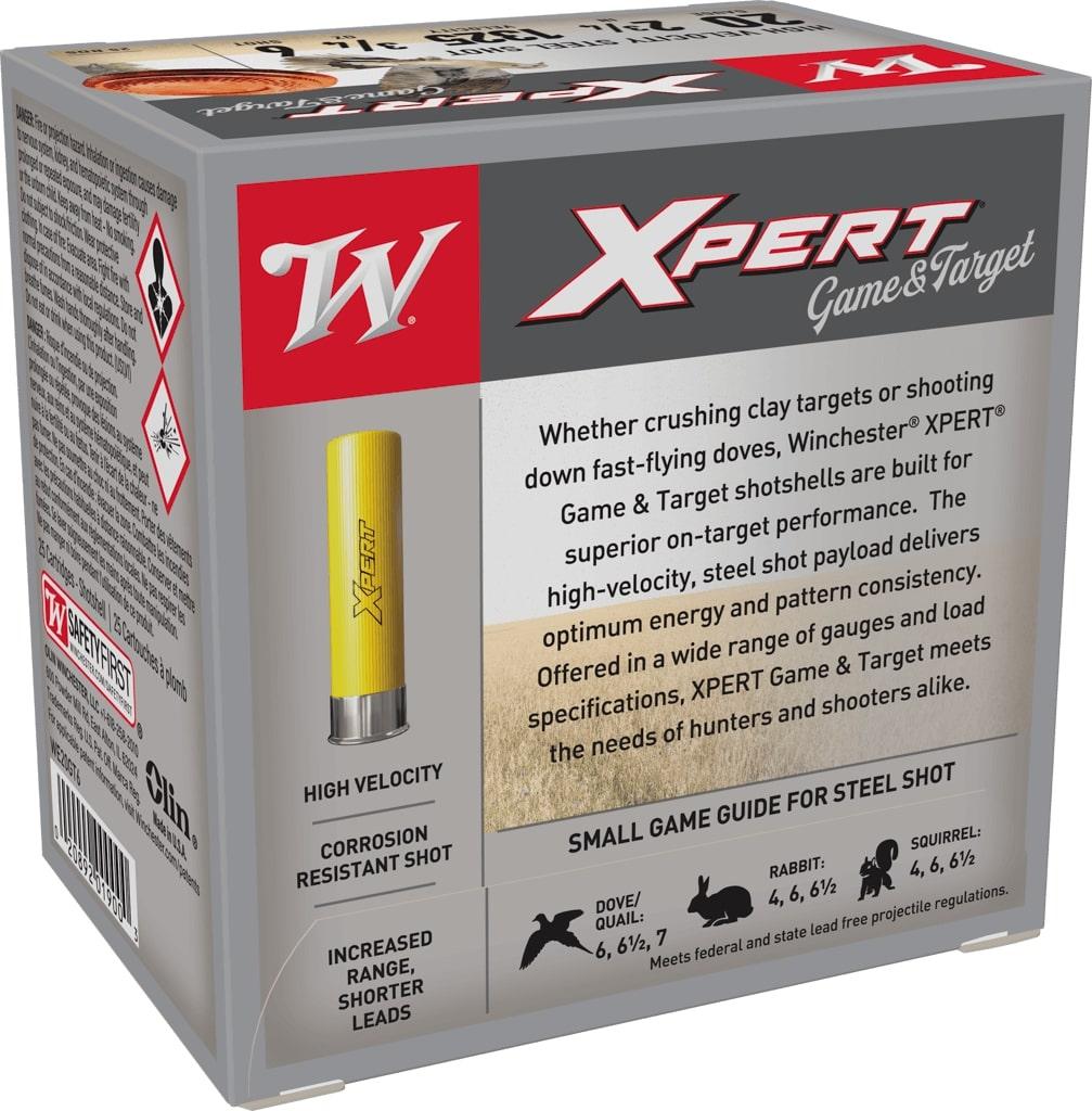 Winchester WE20GT6 20 Gauge 2.75 in 3/4 oz 6 Shot 1325 fps 25 Rounds - View 2