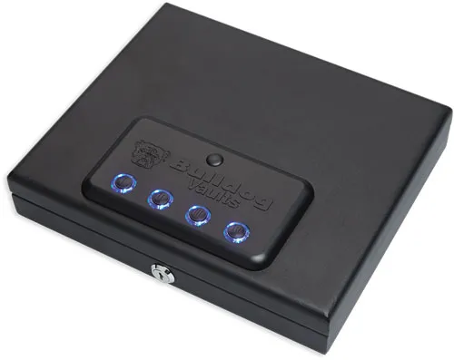 Bulldog BD4055L Magnum LED Digital Pistol Vault 11.5"x9.75"x2.5" - View 2