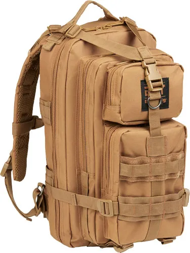 Bulldog BDT410T Tactical Backpack Compact Tan 18in x 10in x 10in - View 2