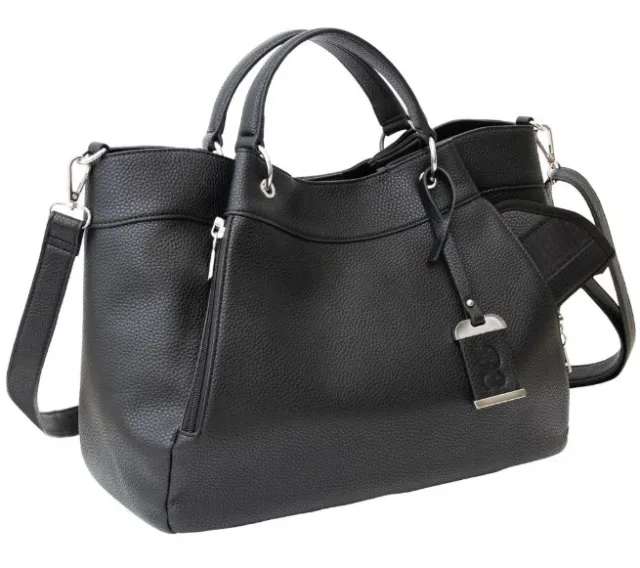 Bulldog BDP-085 Concealed Carry Purse Satchel with Holster Black - View 2
