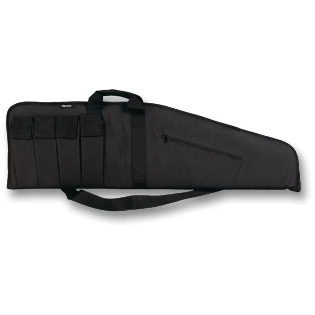 Bulldog BD422 Extreme Tactical Rifle Case 35" Black Nylon with Pockets - View 2