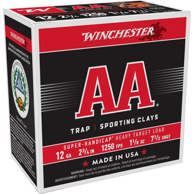 Winchester AAHA127VP 12 Gauge 2.75 in 1 1/8 oz 7.5 Shot 1250 fps - View 2