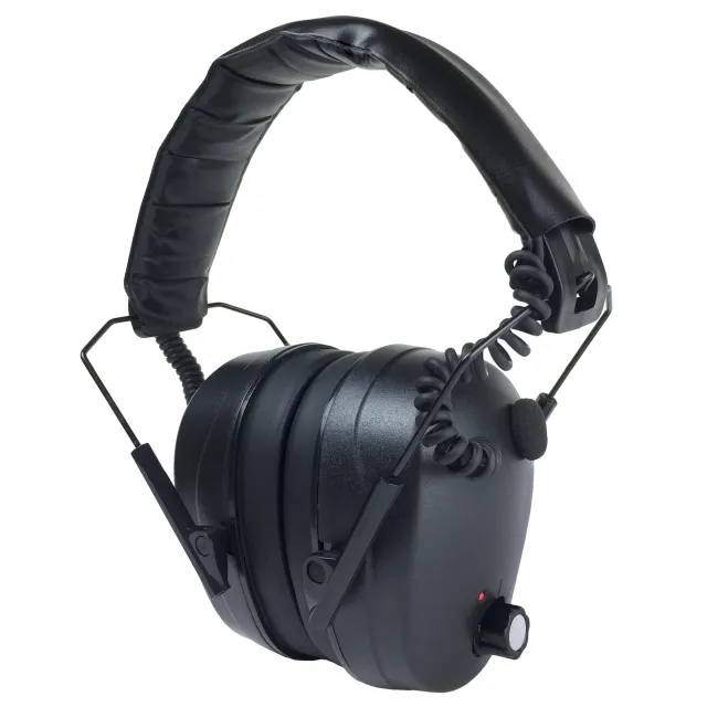 Radians CSE20BX Electronic Earmuff 26 dB Polymer Over Head Black - View 2
