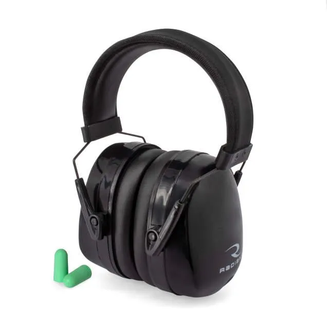 Radians Maximus MX0100CS Black Earmuff with Earplug Combo NRR 38 dB - View 2