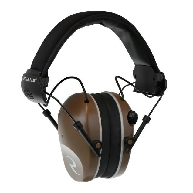 Radians R3240ECS Dual Mic Electronic Earmuff 23dB Black Tan 3.5mm Jack - View 2