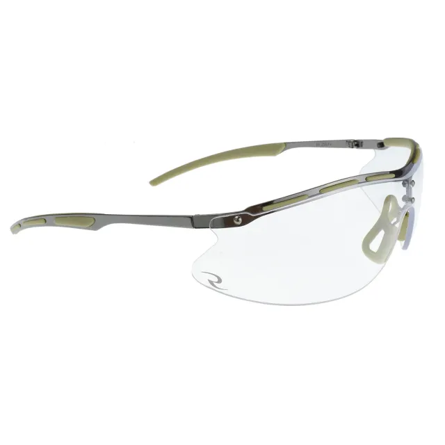 Radians CSB1011CS Bravo Glasses Clear Lens Black Frame Z87.1 Rated - View 2