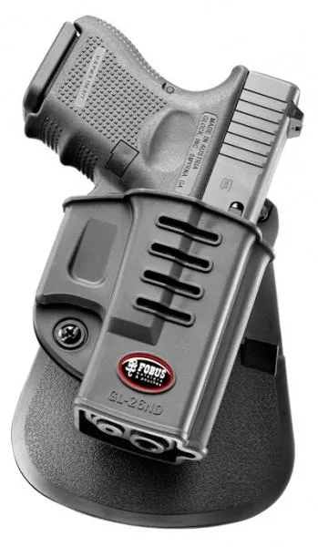 Samco Global Arms GL26ND OWB Paddle Holster Right Hand for Glock 26/27/33 - View 2