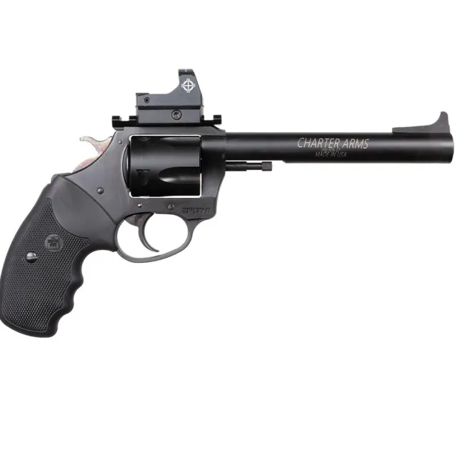 Charter Arms Target Mastiff Revolver .357 Magnum 6 in Black Nitride 5 Shot - View 2