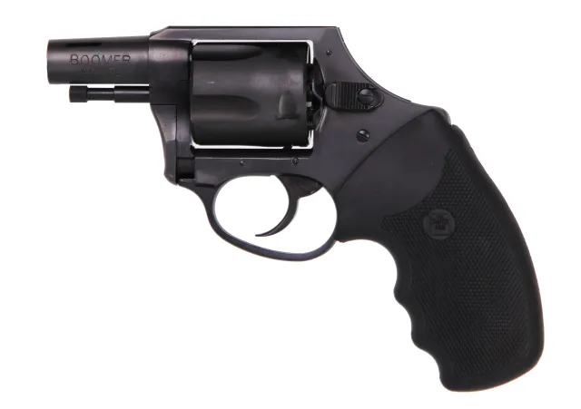 Charter Arms Boomer 64429 Revolver: .44 Special, 2" Ported Tapered Barrel, Stainless Steel, Black Nitride Finish, 5-Shot Capacity - View 2