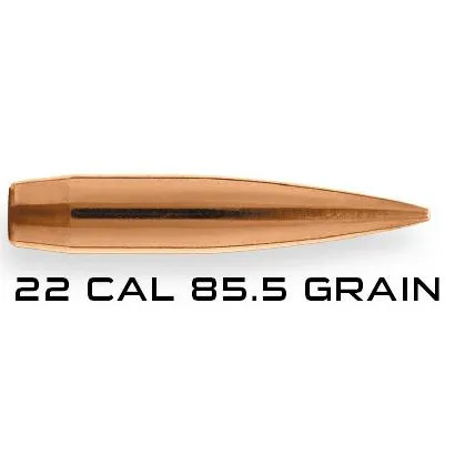 Berger 22785 22 Cal 85.5gr HPBT Long Range Hybrid Target Bullets 1000ct - View 2