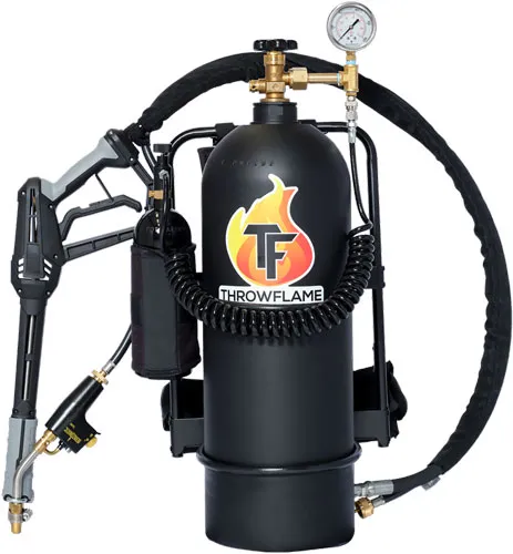 Throwflame X15 Flamethrower Midnight Black Tactical - View 2