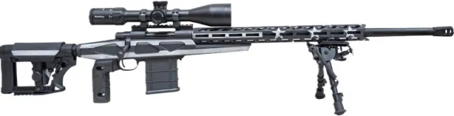 HOWA HCRA25CRUSGMDT M1500 APC American Flag 25 CREEDMOOR 24" Gray Flag Cerakote Rifle - View 2