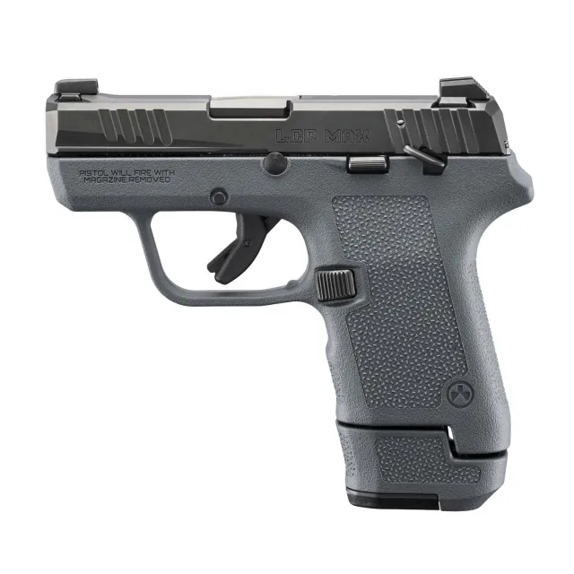 Ruger LCP Max EHG Handgun .380 Auto 13(1)&10(1)rd Magazines 2.8 Barrel Black Slide/Gray Frame Tritium Front Sight - View 2