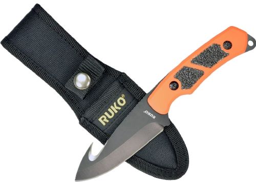RUKO RUK0105BZ-CS 440A 3.25In Skinning Blade Orange Handle - View 2